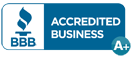 A+ Rated with Better Business Bureau since 2009