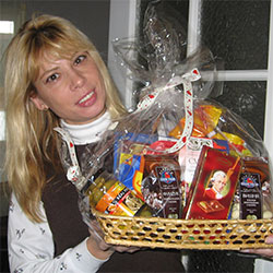 Geschenkkorb-Empfänger weltweit