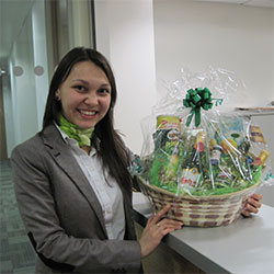 Geschenkkorb-Empfänger weltweit