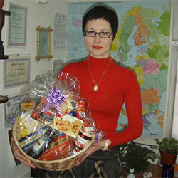 Geschenkkorb-Empfänger weltweit