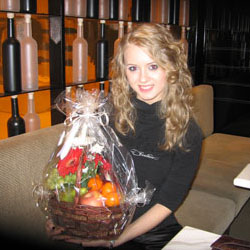 Geschenkkorb-Empfänger weltweit