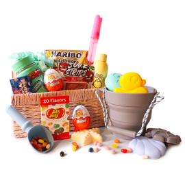 Beach Explorer Gift Basket For Boys