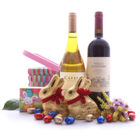 Bountiful Burrow Wine Basket