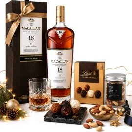 Macallan Sherry Oak Celebration Gift Basket