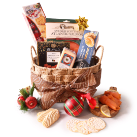 Salmon and Cheese Festive Hamper