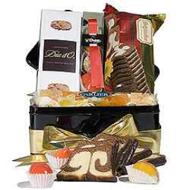 Box Of Sweets Gift Basket Tin