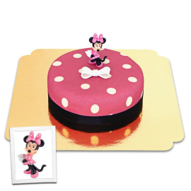 Minnie Mouse and Polka Dot Cake