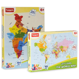 Map of India Puzzle Set