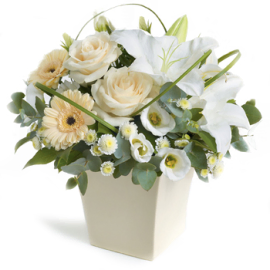 Touch of Cream Bouquet