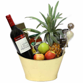 Exotic Excursion Wine Basket