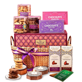 Glowing Goodies Gift Basket