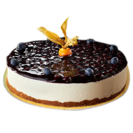 Blueberry Topped Cheesecake
