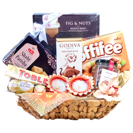Luminous Diwali Spread Gift Basket