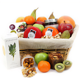 Fruit and Gourmet Cheese Extravaganza