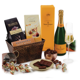 Cheers To Us Champagne Gift Basket