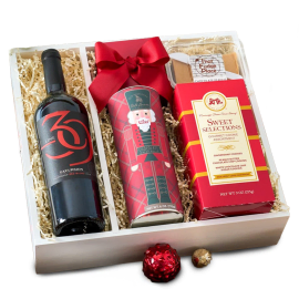 Crimson Indulgence Wine Chocolate Gift Box