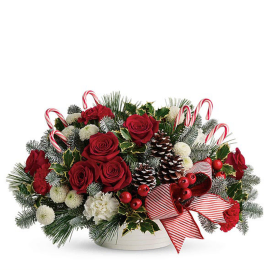 Festive Reds Centerpiece