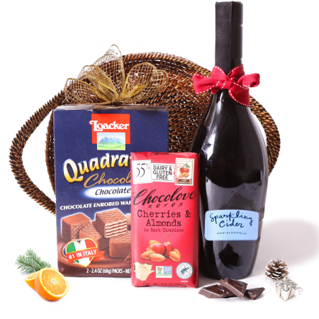 Alkoholfreier Apfelwein Kleines Süßigkeiten-Set