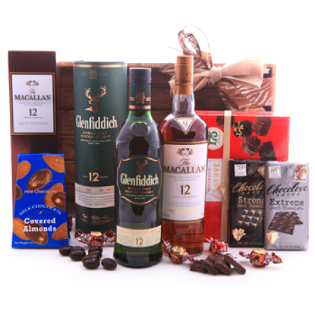 Glenfiddich und Macallan Sweet Geschenk-Sortiment