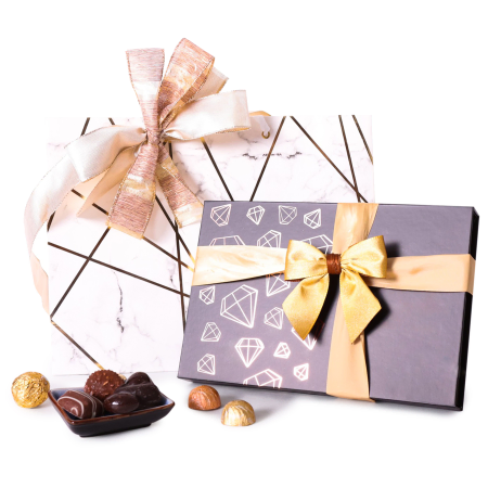 Festliche Köstlichkeiten aus Schokolade