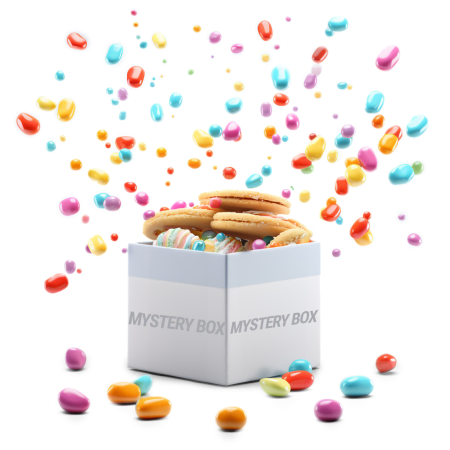 Mystery-Geschenkkorb mit Süßigkeiten