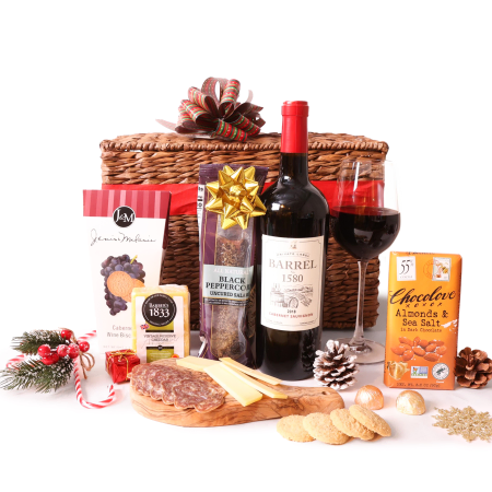 Rotwein- und Gourmet-Festmahl