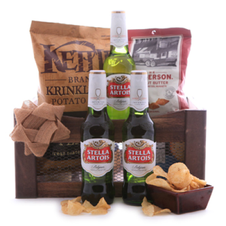 Stella Artois Pikanter Snackkorb