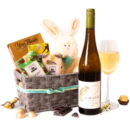 Weißwein- und Schokoladenglück