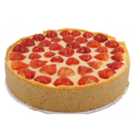 Klassischer Erdbeer-Käsekuchen