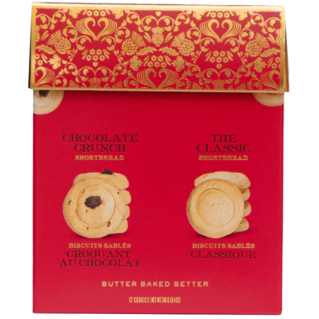 Shortbread-Keksschachtel „Golden Assortment“