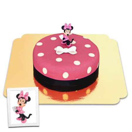 Minnie Mouse und Polka Dot Cake