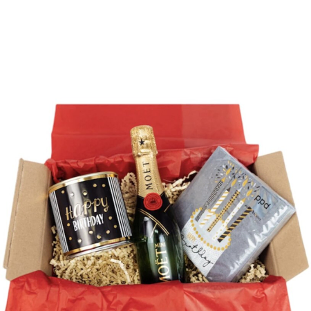 Sprudelnde Geburtstagsfeier