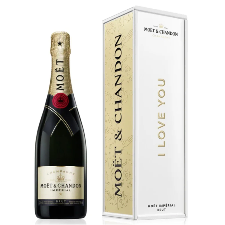 Moët „Ich liebe dich“-Geschenkbox