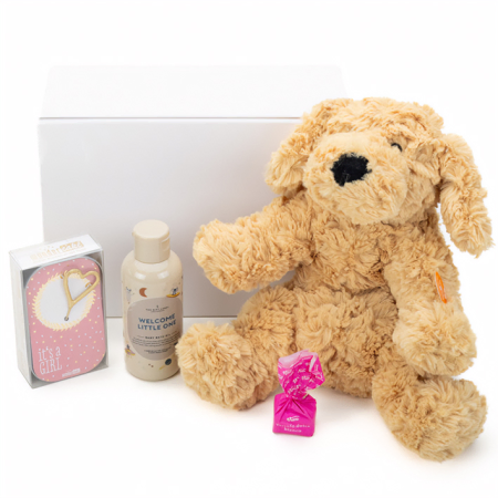 Willkommen Baby Mädchen Geschenkset