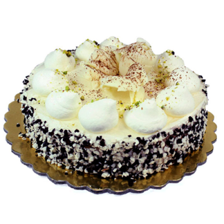 Weiße Schokolade Berg