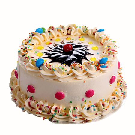 Schillernder Vanillekuchen