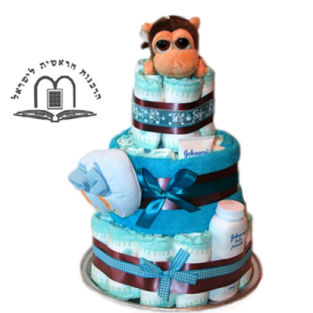 Turm der Geschenke für einen Jungen