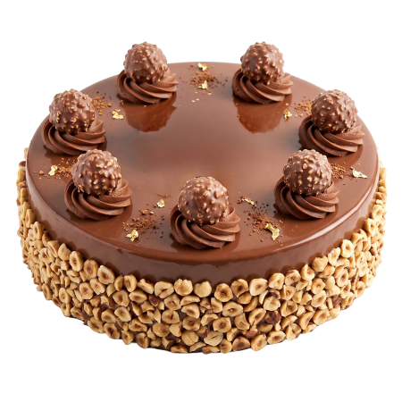 Trüffel-Crunch-Kuchen