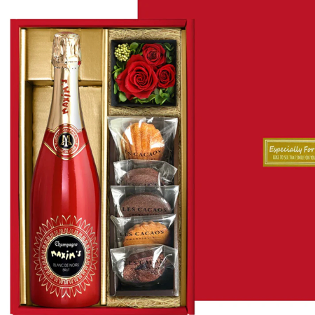 Champagne and Roses Indulgence Gift Set