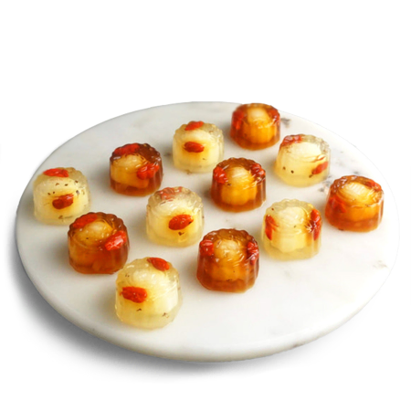 Osmanthus-Gelee-Mondkuchen