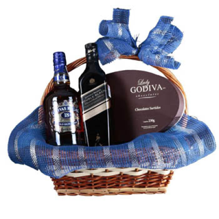 Royal Whisky Blue Geschenkkorb