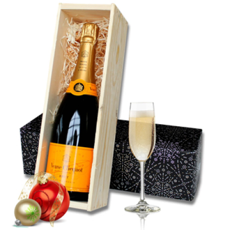 Flasche Veuve Clicquot Brut Champagner
