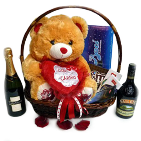 Be My Valentine Romantische Geschenkkorb