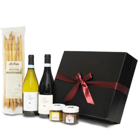 Rot- und Weißwein zu italienischen Leckereien