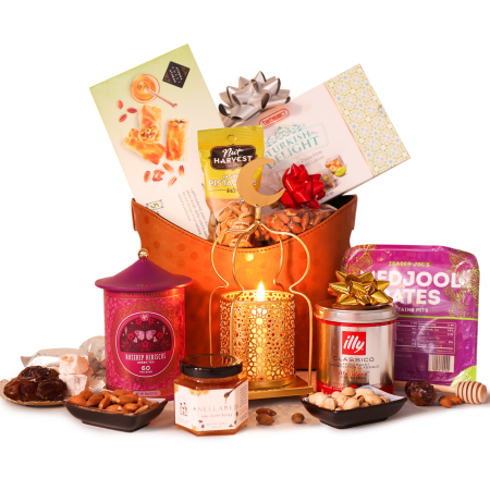 Kaffee- und Honigkorb