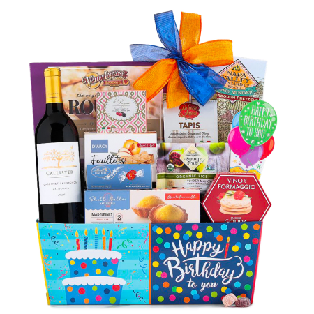 Cabernet-Geburtstagskorb