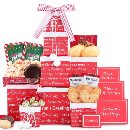 Weihnachten Tower in Red