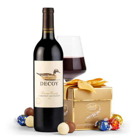 Decoy Cabernet und Schokoladentrüffel-Geschenkset