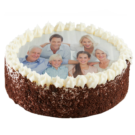 Bildschöner personalisierter Kuchen