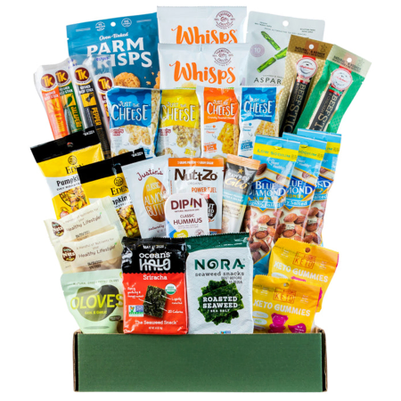 Süße und herzhafte Snackbox